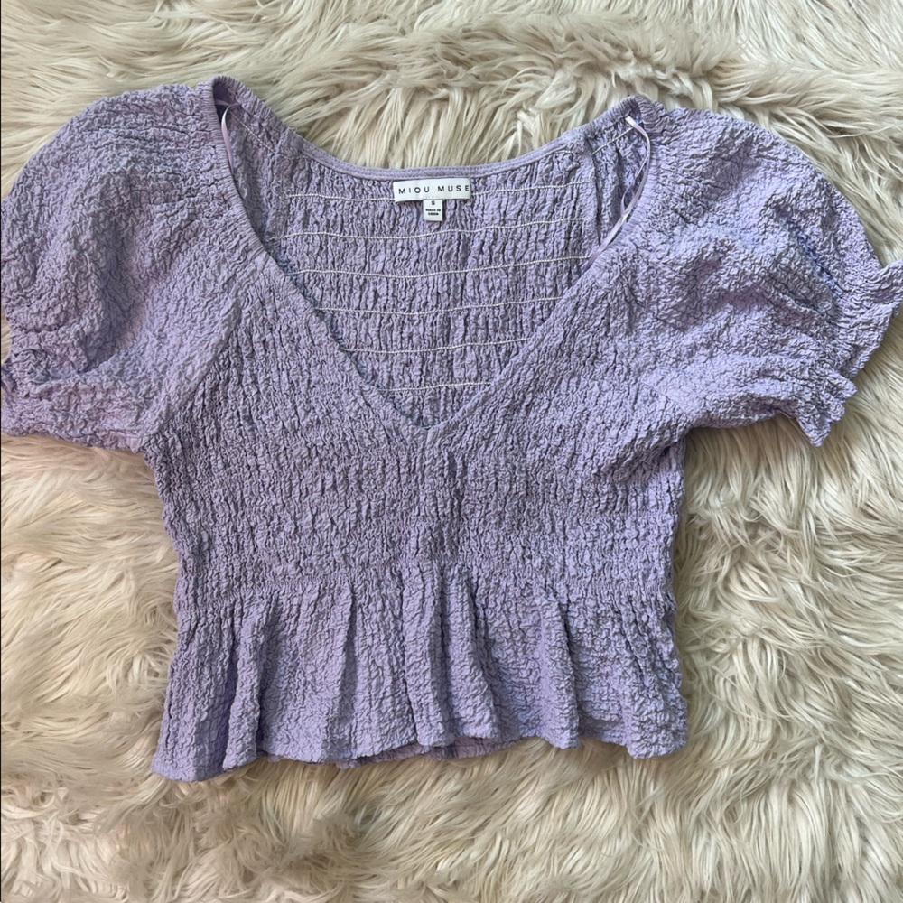Lane 201 Ruffle Shirt